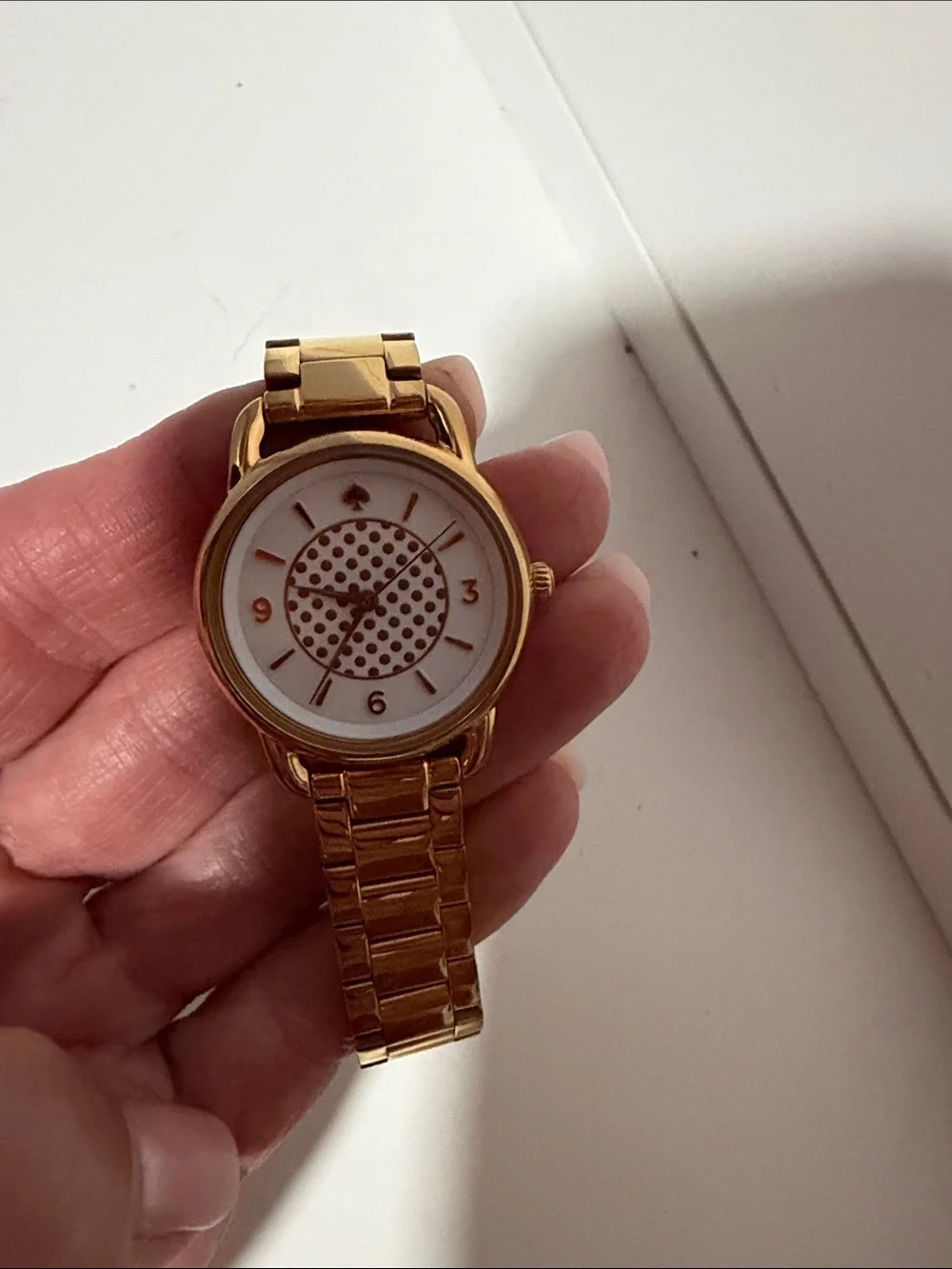 Women’s Kate Spade Rose Gold-Tone Stainless Steel Bracelet Watch